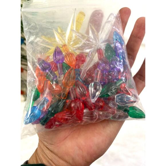 Vintage Ceramic Christmas Tree Green with White Snow Accent 13" Tall READ as is - Picture 14 of 14